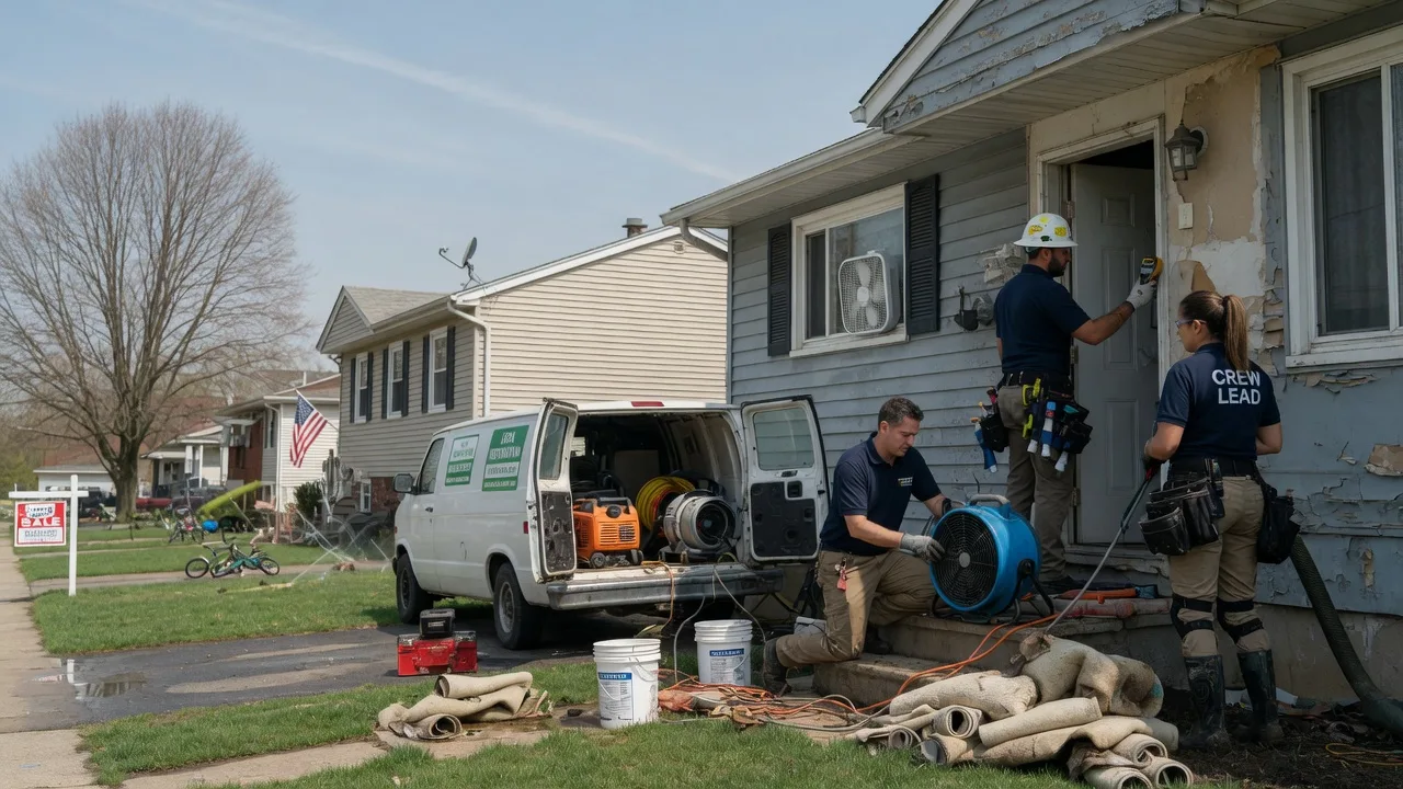 Flood Cleanup in Marion Heights, PA near me