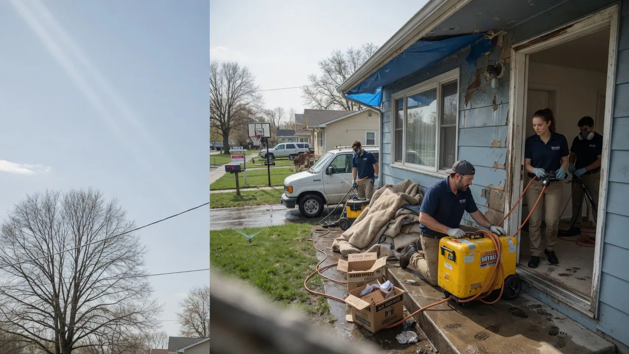 Basement Flood Cleanup in Marion Heights, PA near me